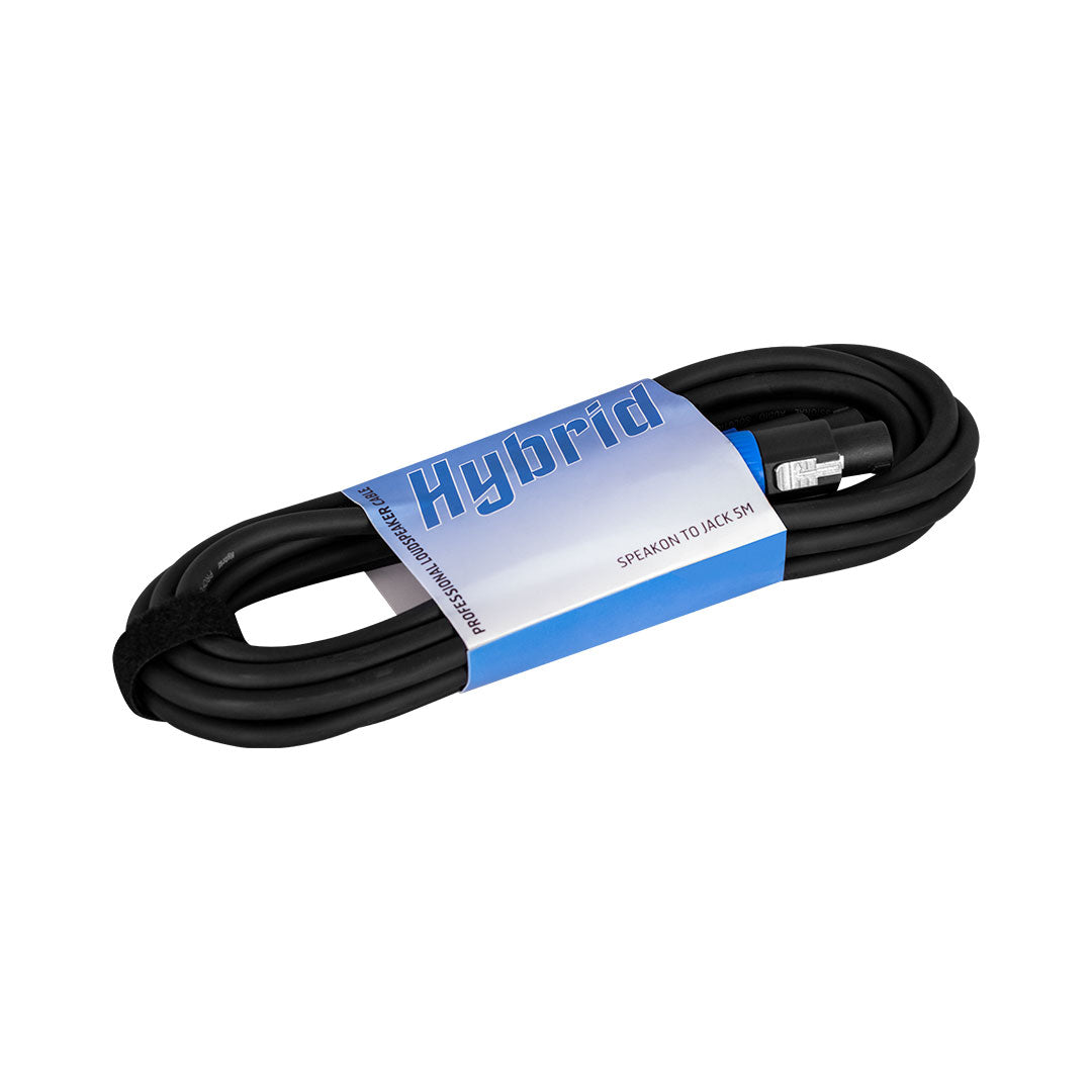 Hybrid Speakon to 1/4" Jack Speaker Cable - SPE-SPK-J(M)-5M