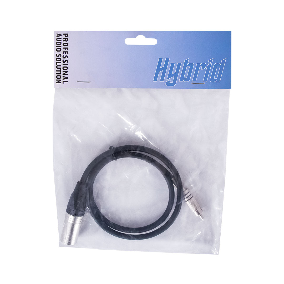 Hybrid XLR Male to RCA Audio Cable (0.8m) - SIG-UB-X(M)-RCA-0.8M