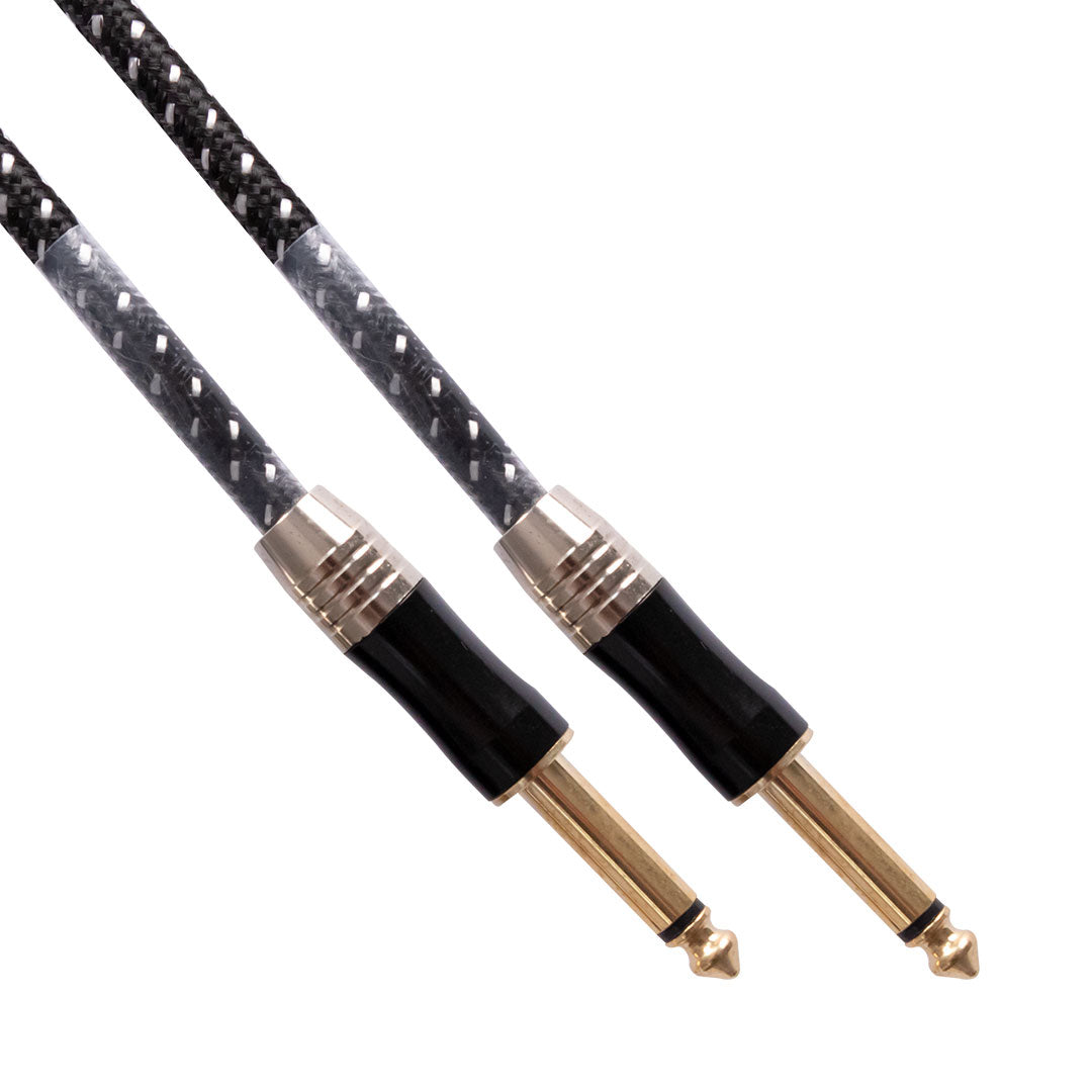 Hybrid Jack-Jack 10m Woven Instrument Cable – Assorted Colours