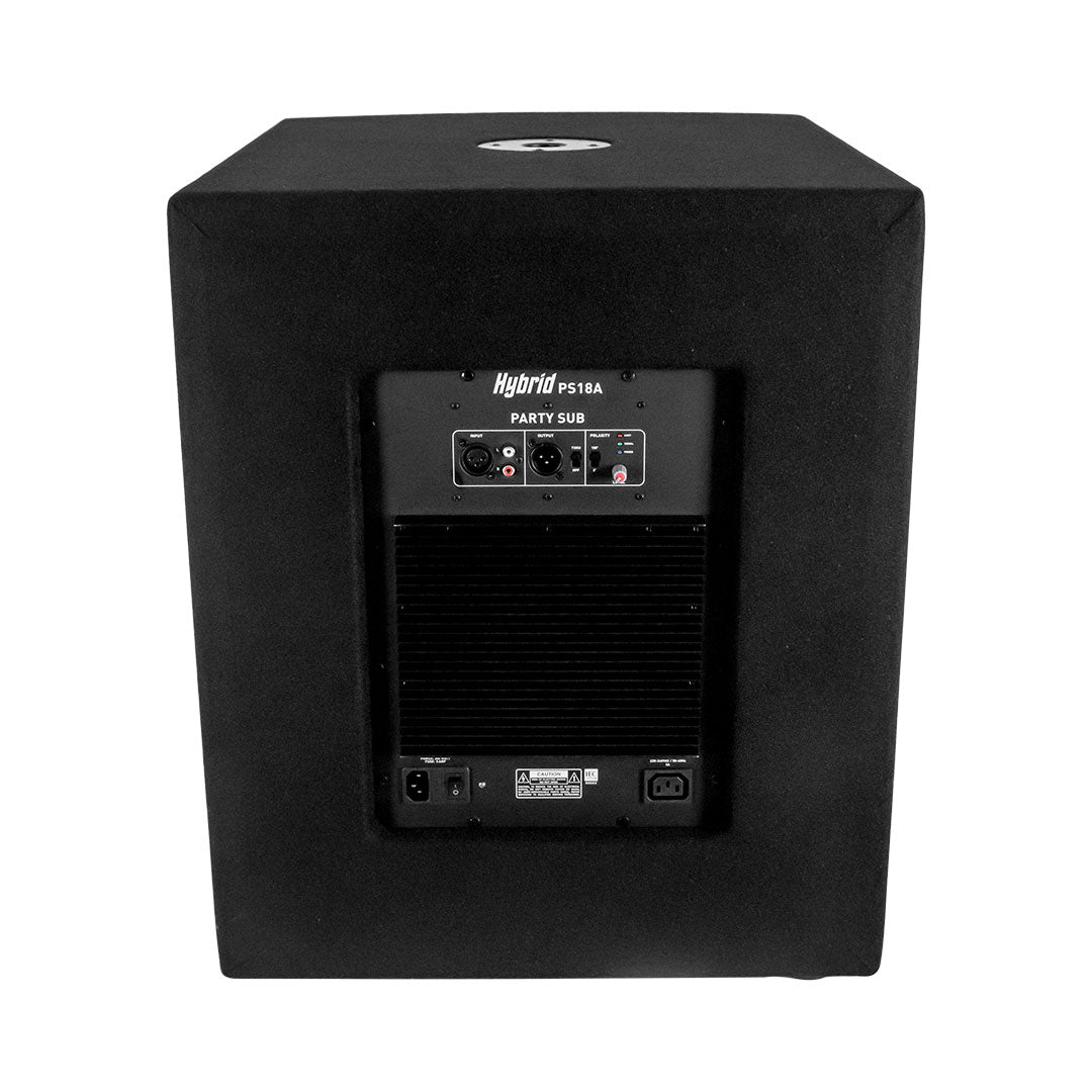 Hybrid Party Sub 18 – 18″ Active Sub-Bass Speaker