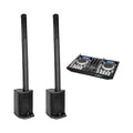 Hybrid Ulti-Mix & PC8LB Portable DJ Sound System Combo