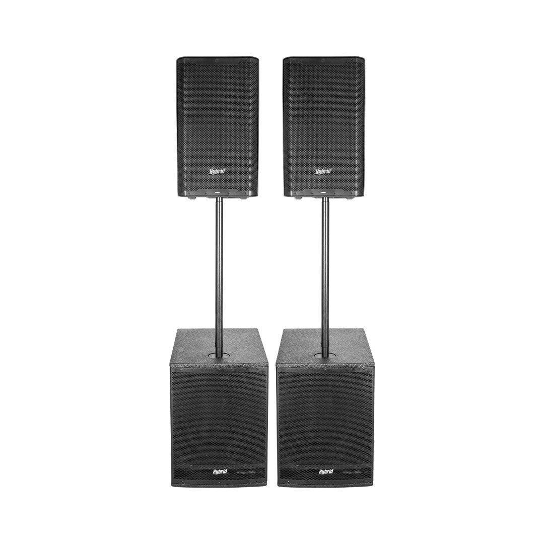 Hybrid LS18A / PA12DSP Combo – Active Line Array & Full‑Range PA System