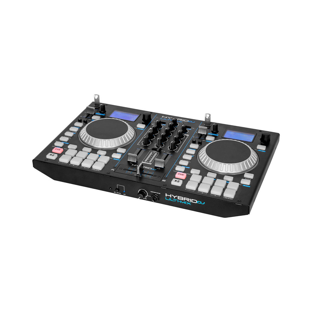 Hybrid Ulti-Mix 2-Channel All-in-One DJ Deck