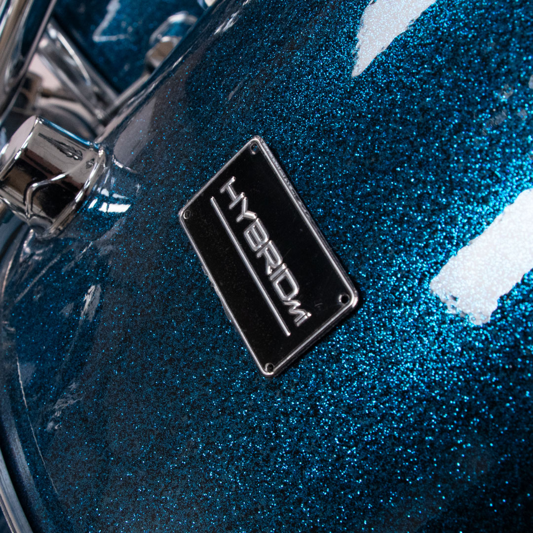 Hybrid MI HD5 5-Piece Drum Kit - Lazer Blue