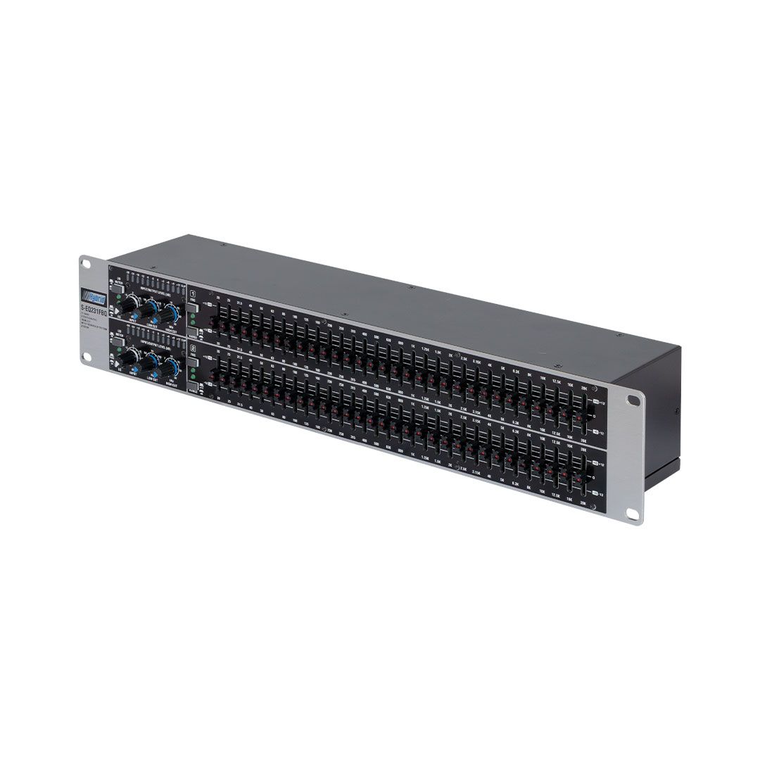 Hybrid S-EQ231FBQ Dual 31-Band Graphic Equalizer