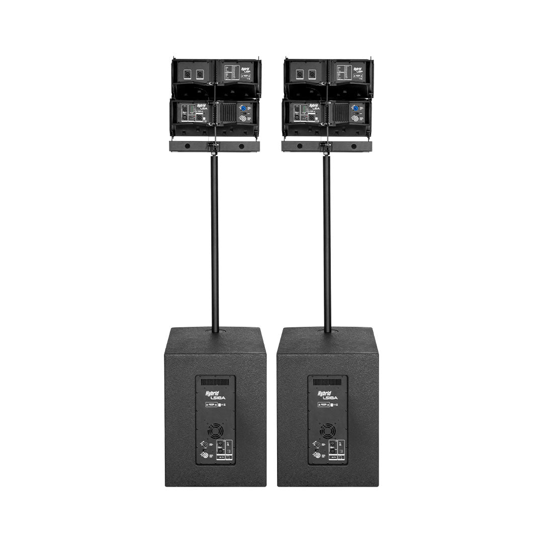 Hybrid LS18A Combo – Active Sub-Bass & Line Array PA System – Harry ...