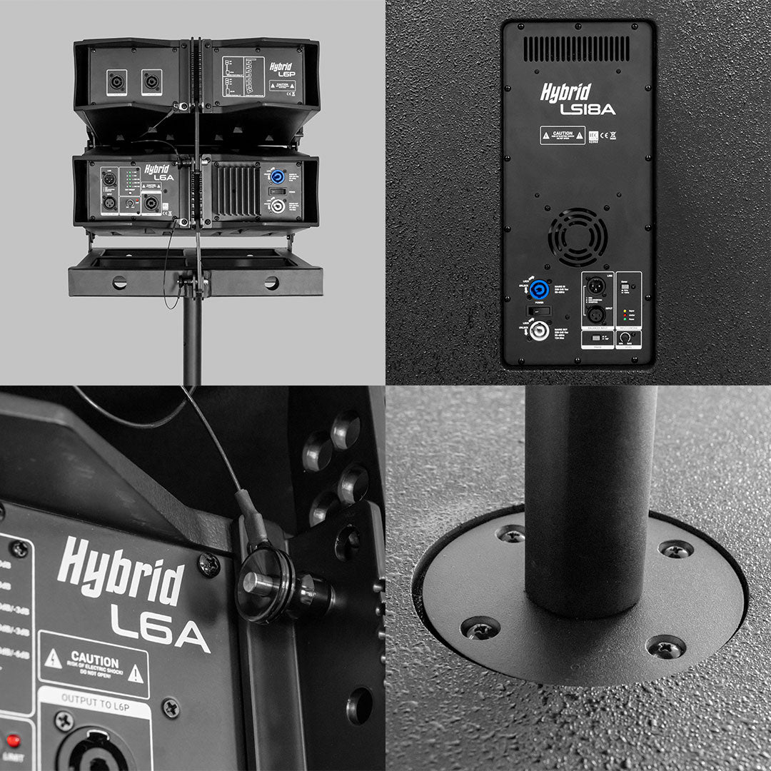 Hybrid LS18A Combo – Active Sub-Bass & Line Array PA System – Harry ...