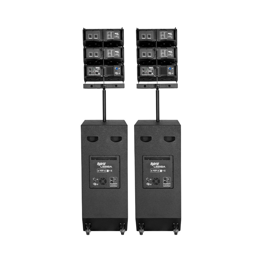 Hybrid LS218A Combo Compact Line Array System