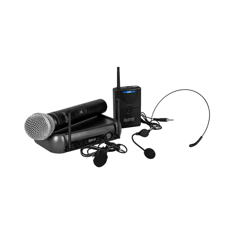 HYBRID DUAL MINI U-DF HANDHELD/BELTPACK MICROPHONE