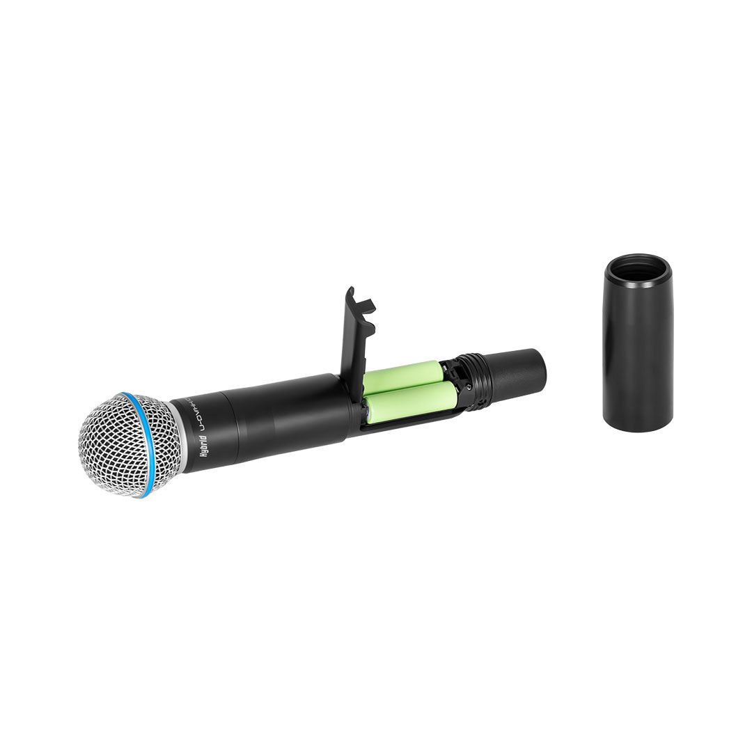 Hybrid U-DV/HH/CS Dual Handheld Wireless Microphone System