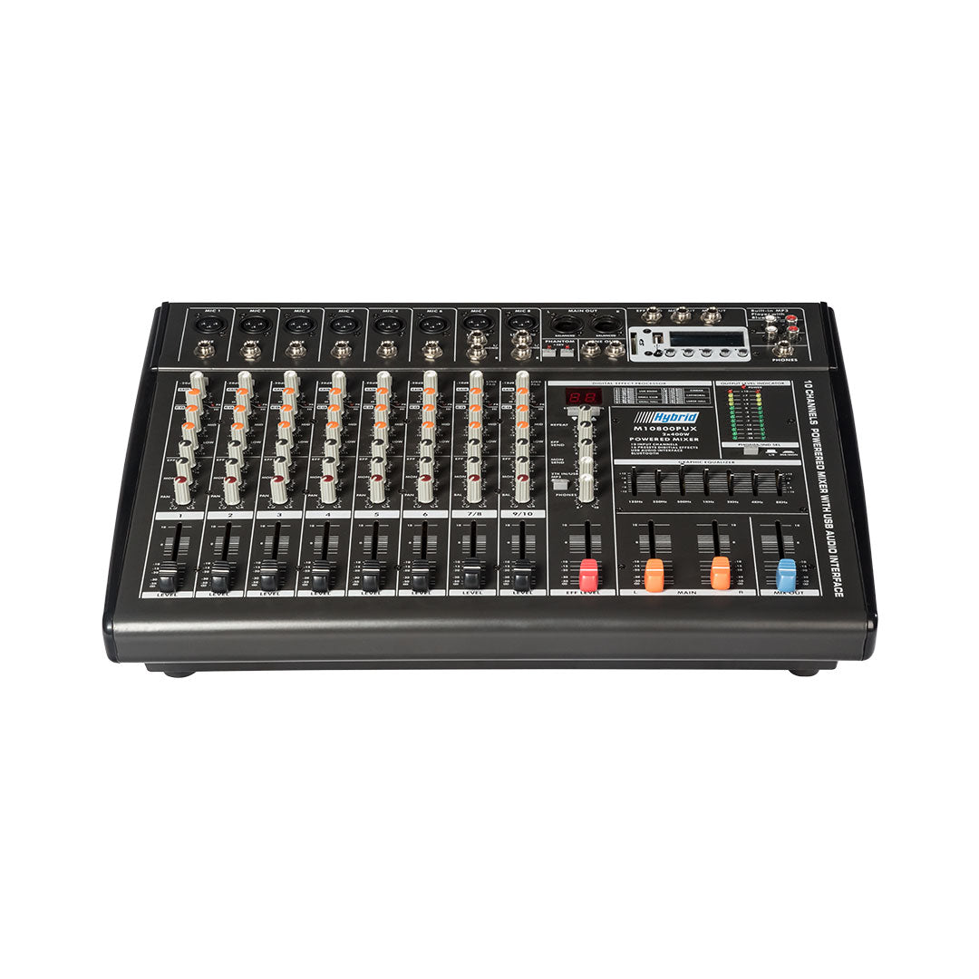Hybrid M10800PUX 10-Channel Powered Mixer