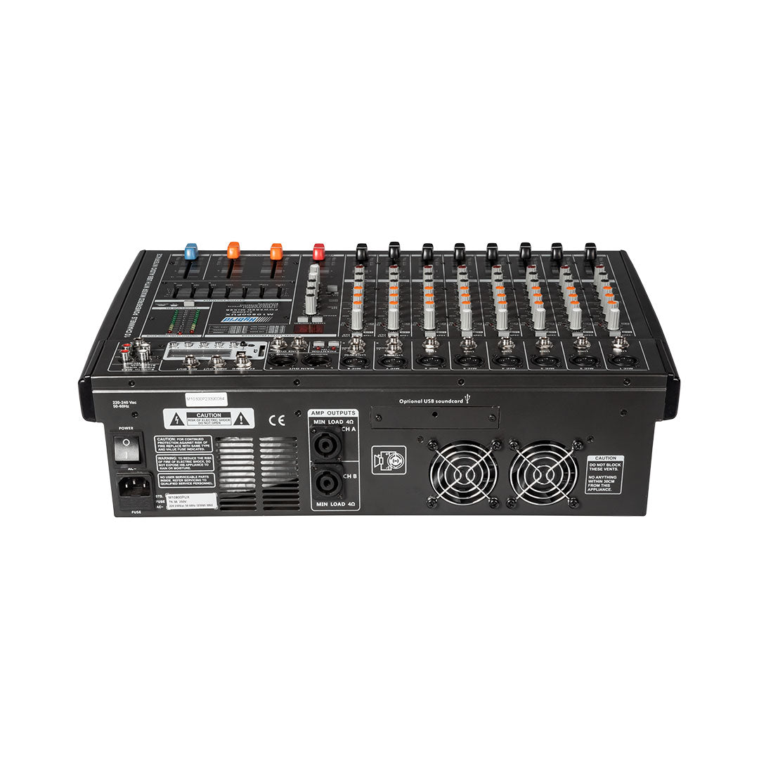 Hybrid M10800PUX 10-Channel Powered Mixer