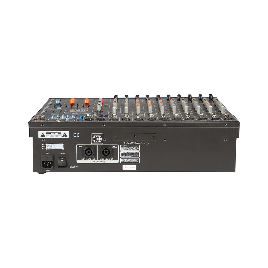 Hybrid M121200PUX 12-Channel Powered Mixer