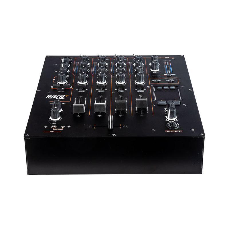 HYBRID+ HM04 4-CHANNEL DJ MIXER WITH FX