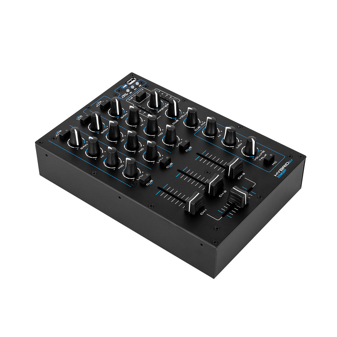 Hybrid DJ DM3P 3-Channel DJ Mixer