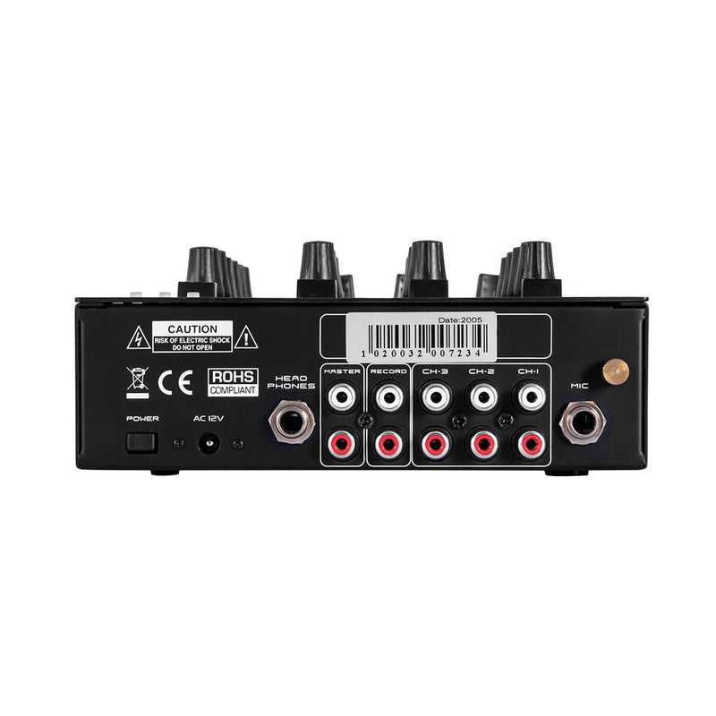 HYBRID DM3P 3-CHANNEL DJ MIXER