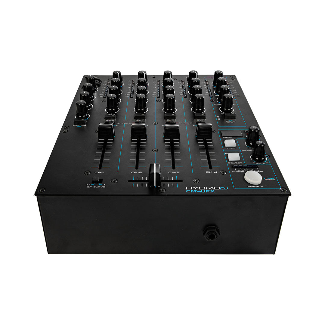 Hybrid DJ CM4UFX 4-Channel DJ Mixer with FX