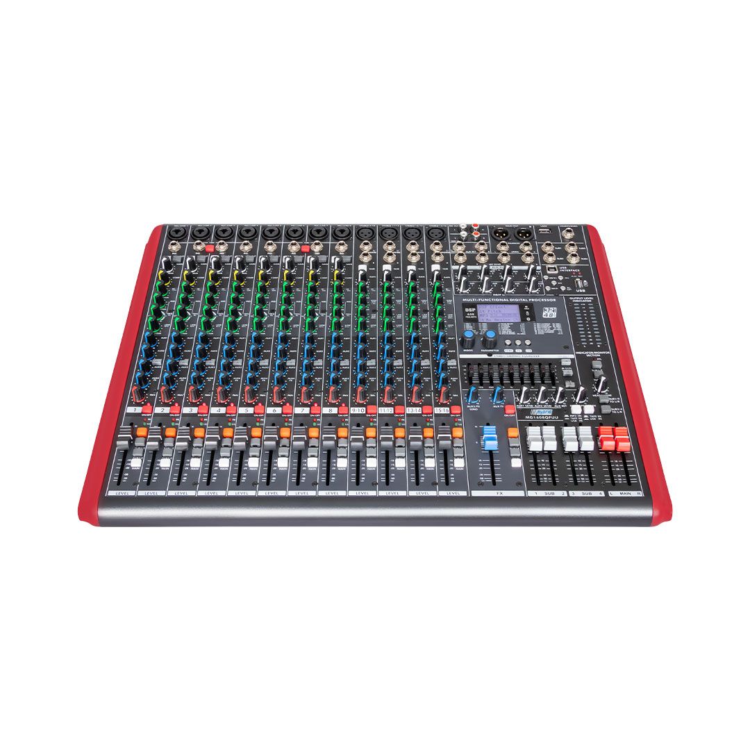 Hybrid MG1608QFUU 16-Channel Professional Mixer