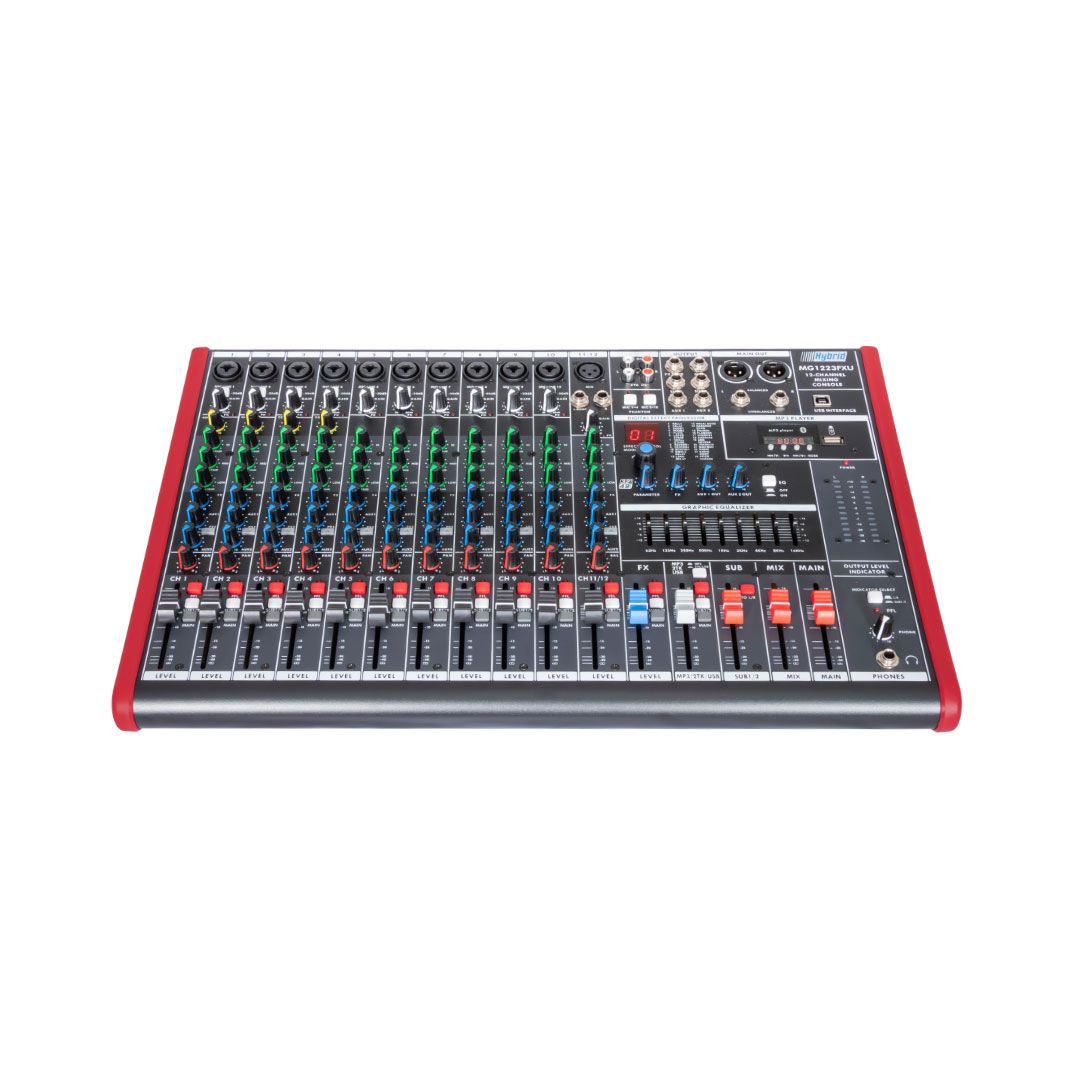 Hybrid MG1223FXU 12-Channel Professional Mixer