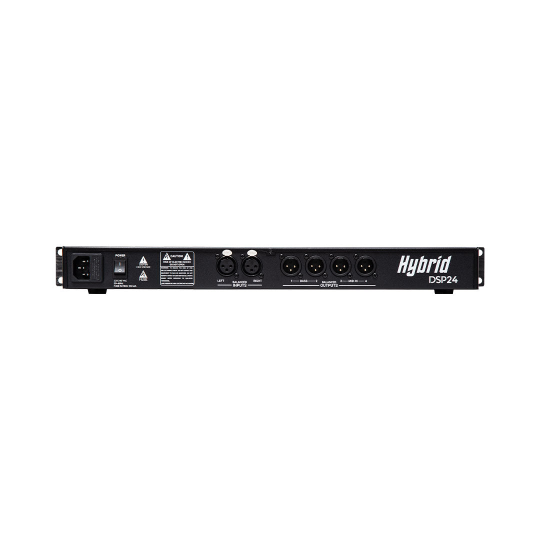 Hybrid DSP24 – 2 In / 4 Out Speaker Management Processor