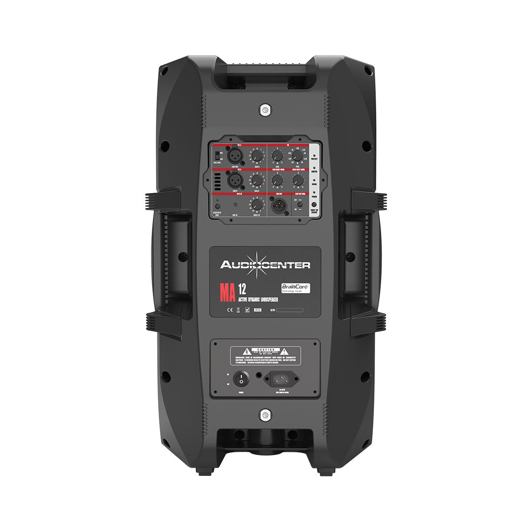 Audiocenter MA12 – 12″ Active Plastic Moulded Speaker with Bluetooth