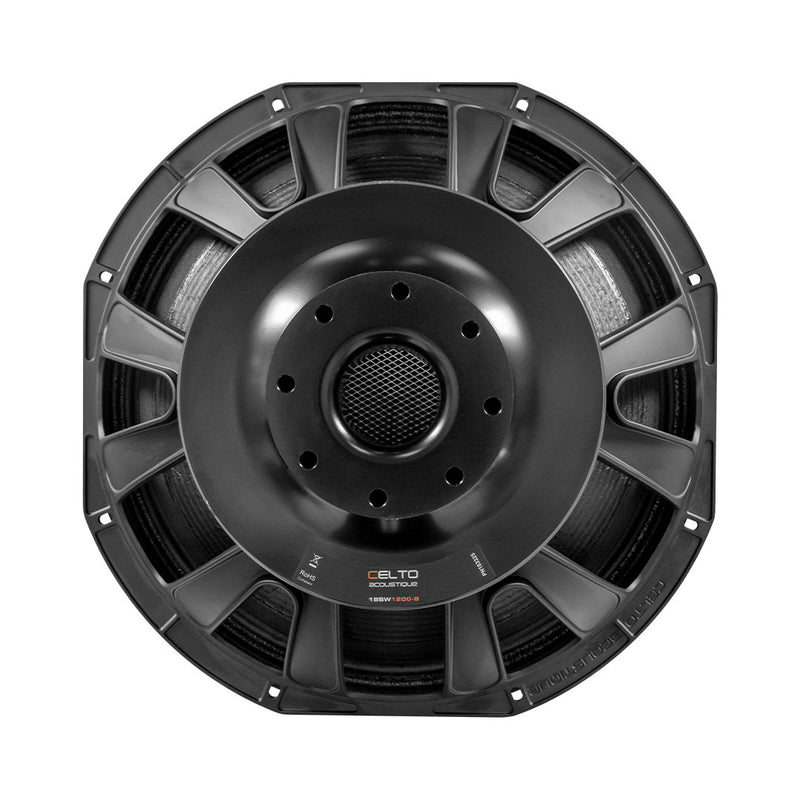 CELTO ACOUSTIQUE 18SW1200-8  1200W  18" WOOFER
