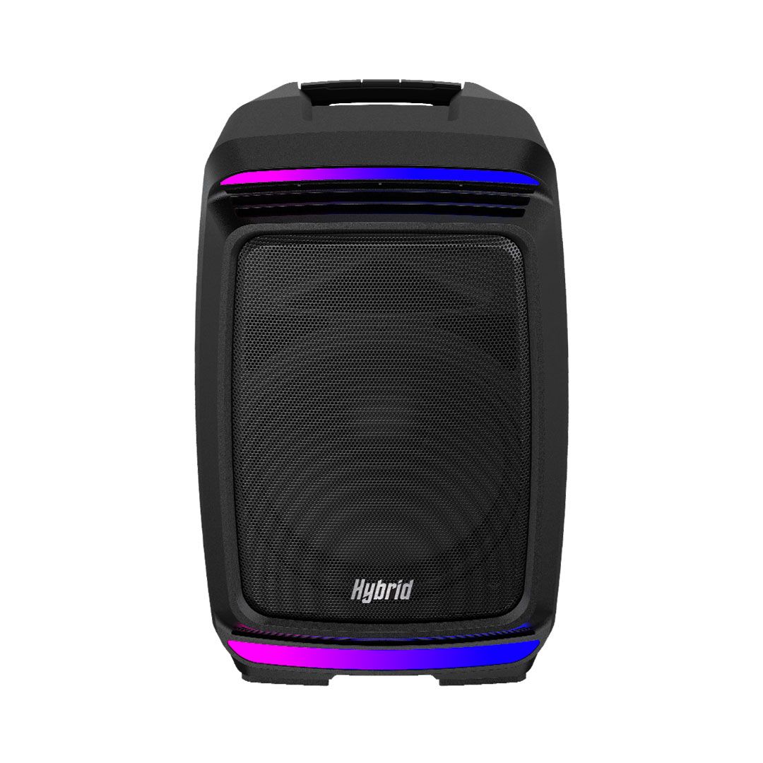 Hybrid PA14B-LED 14" Active Battery-Powered PA Speaker