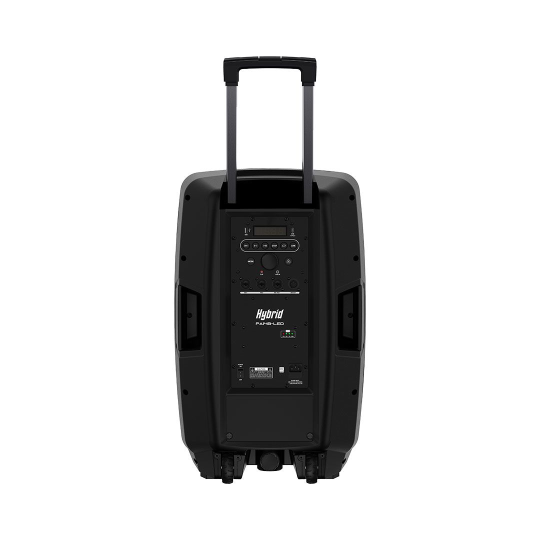 Hybrid PA14B-LED 14" Active Battery-Powered PA Speaker
