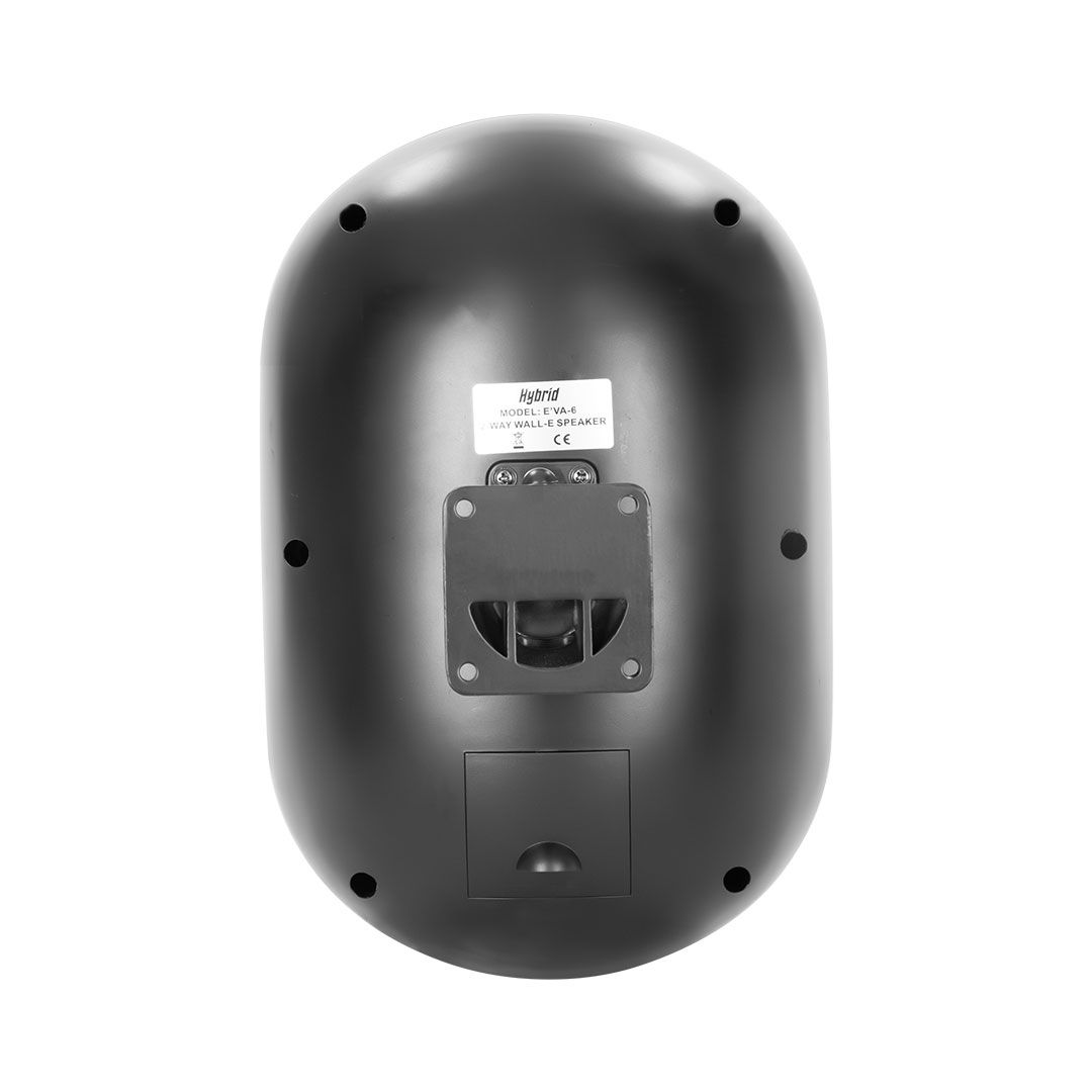 Hybrid EVA-6 6" 2-Way Wall Mount Speaker - Black