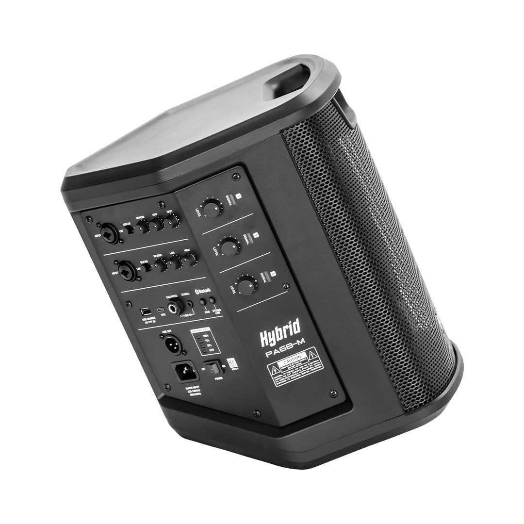 Hybrid PA6B-M Battery-Powered Portable PA Speaker