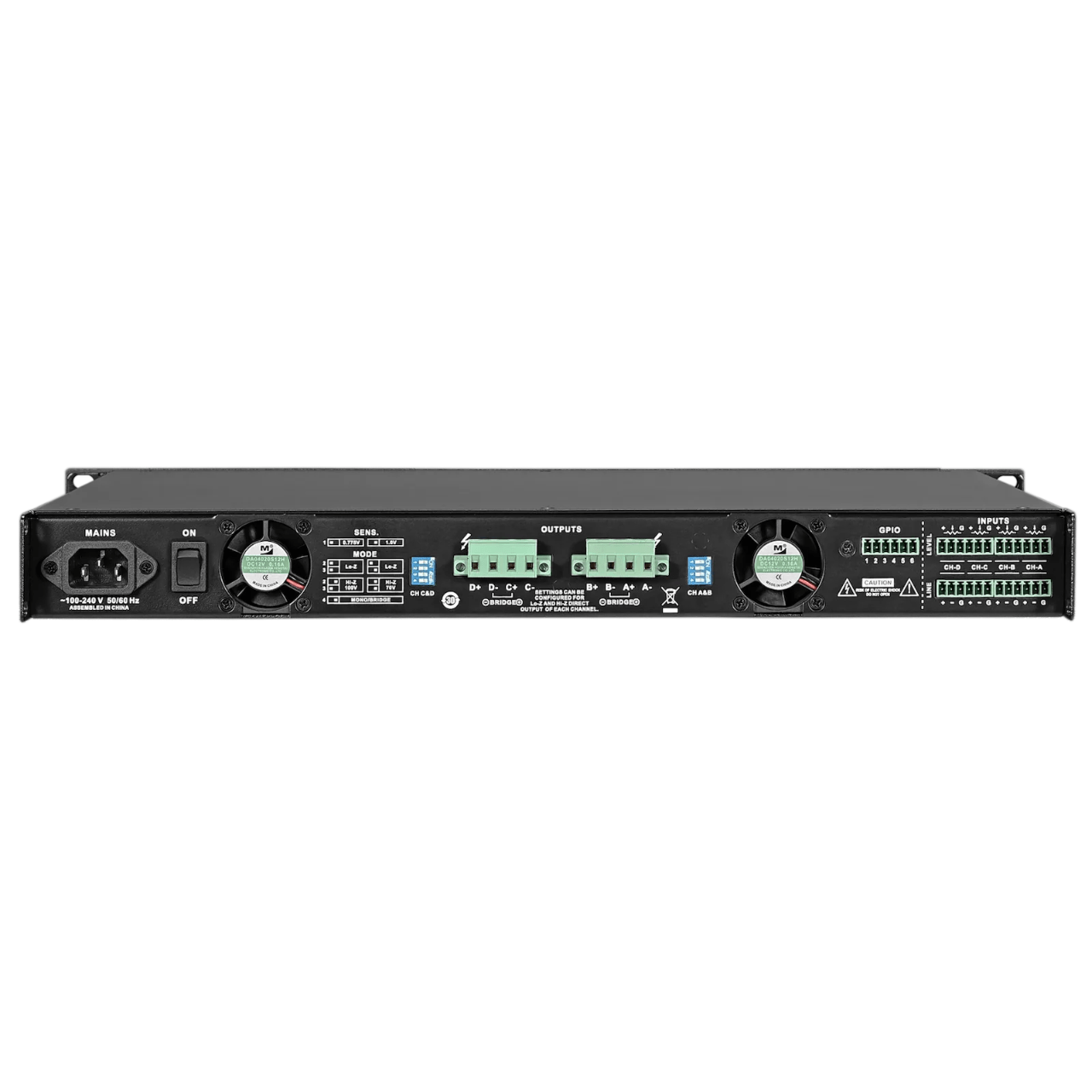 Wharfedale Pro DP-4035i - 4-Channel Installation Amplifier
