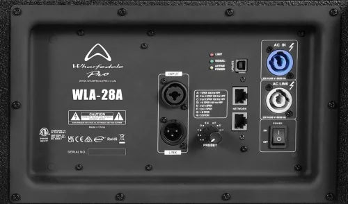 Wharfedale Pro WLA-28A mid-high line array – Active