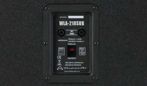 Wharfedale Pro WLA-218SUB – Dual 18″ Passive Subwoofer