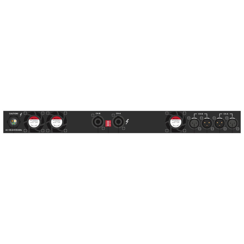 Wharfedale Pro DP-2200 - 2x 3400W 2-Channel Amplifier
