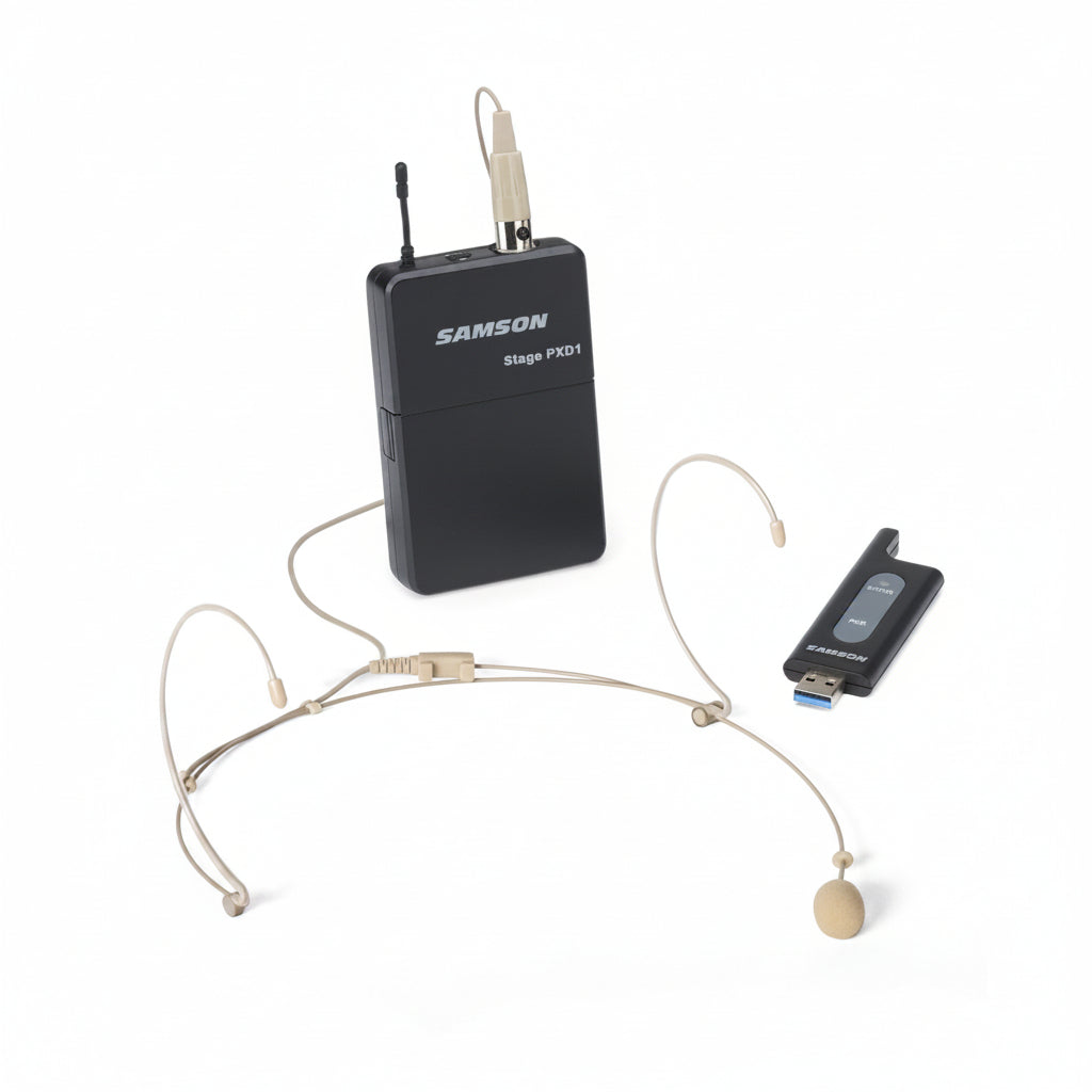Samson Stage XPD2 USB Digital Wireless System with DE5 Headset