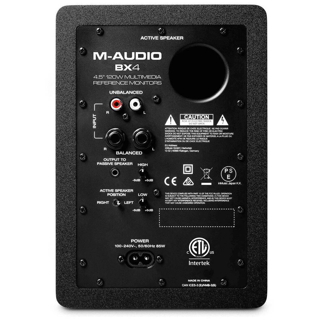 M-Audio BX4 Studio Monitor Pair