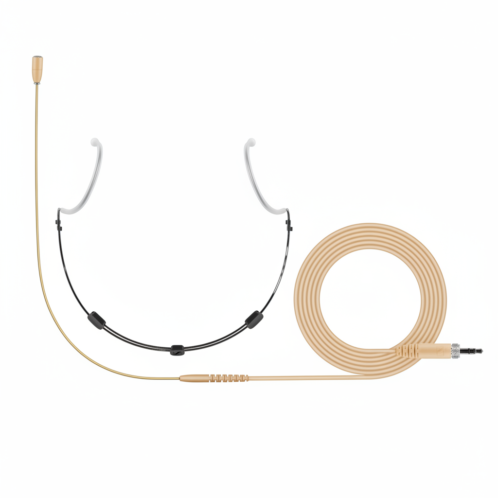 Sennheiser HSP Essential Omni Neckworn Microphone - Beige