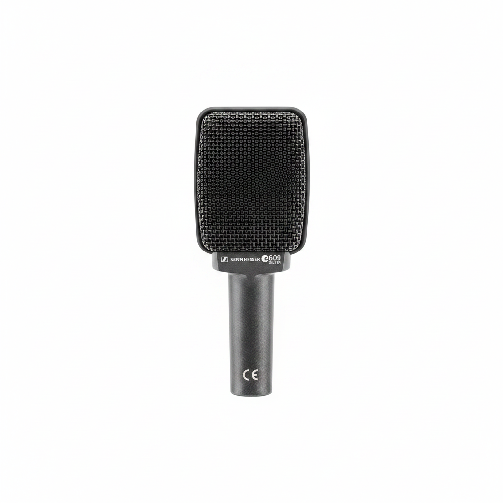 Sennheiser e 609 Silver Supercardioid Dynamic Instrument Microphone