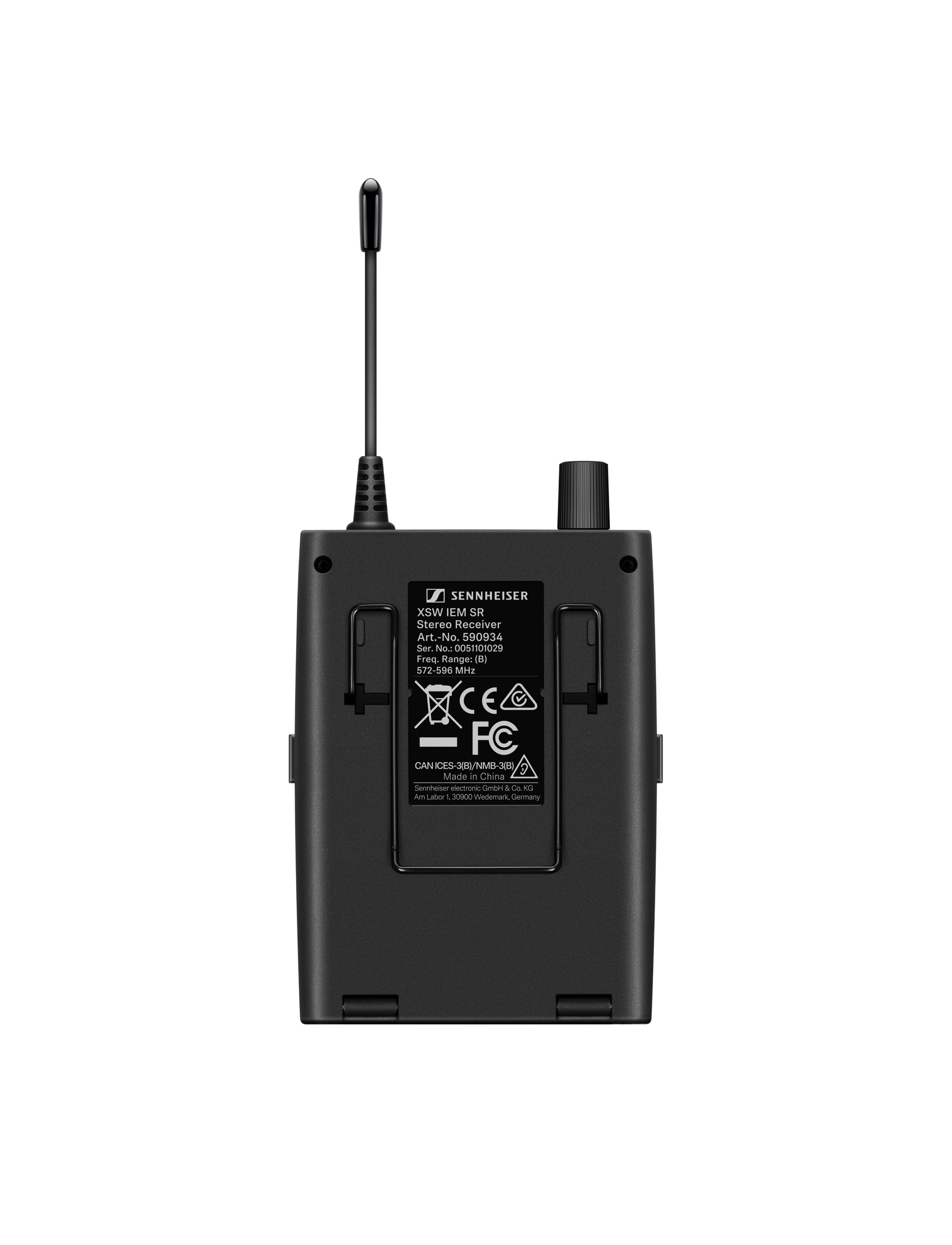 Sennheiser XSW IEM Set In-Ear Monitoring System - Black