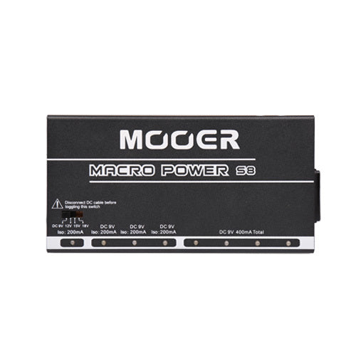 MOOER MACROPOWER S8-PORT POWER SUPPLY