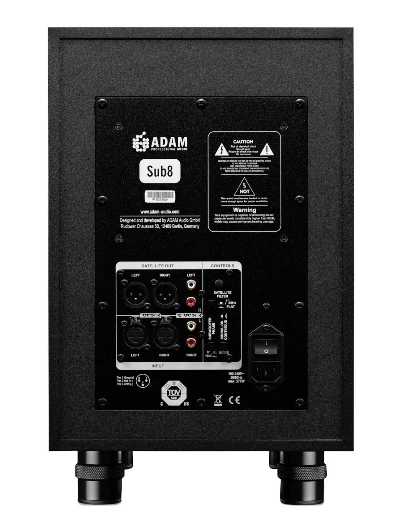 Adam Audio Pro Sub8 8.5" Powered Studio Subwoofer