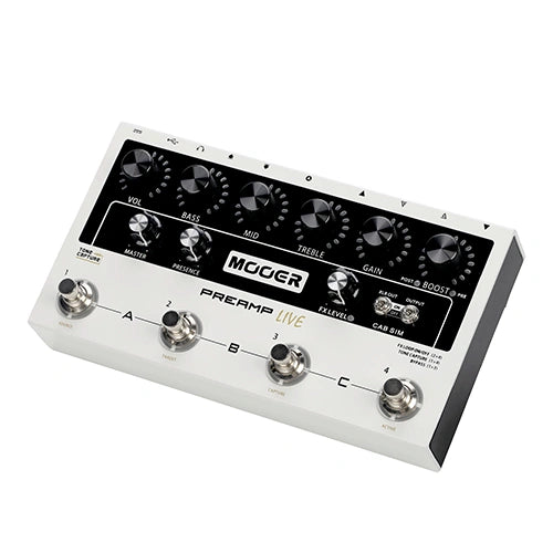 MOOER PREAMP LIVE Digital Preamp Modeller