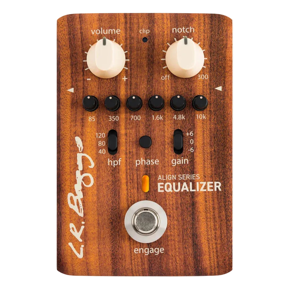 L.R. Baggs Align Equalizer Acoustic Guitar EQ and Preamp Pedal
