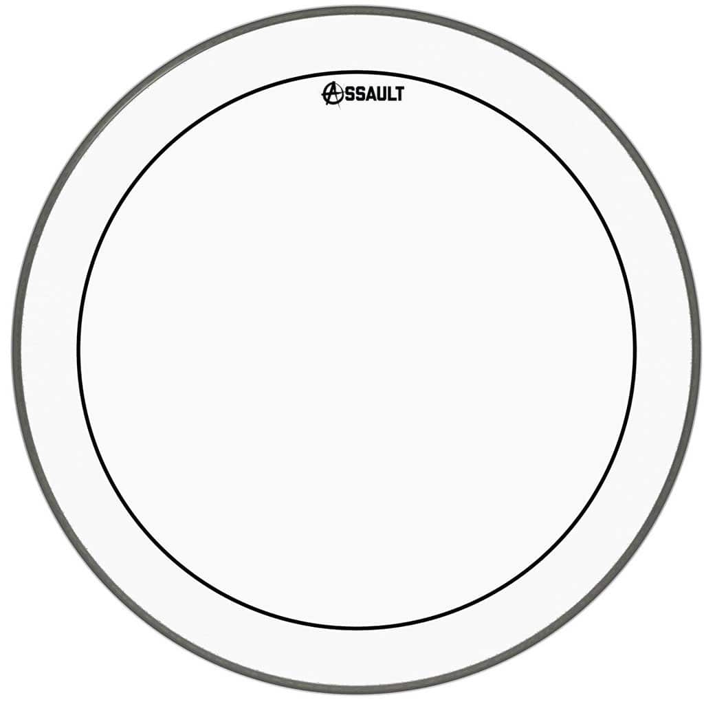 ASSAULT 16" Clear Pinstripe Batter Drumhead