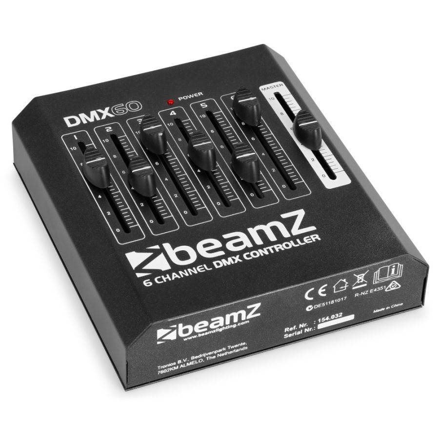 BEAMZ DM-X60 DMX 6-CHANNEL CONTROLLER