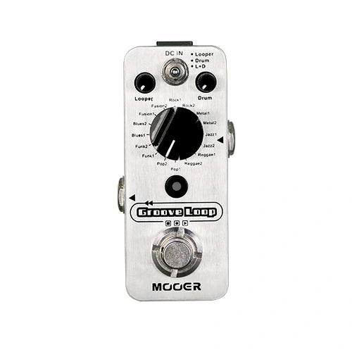 MOOER Groove Loop Micro Looper & Drum Pedal