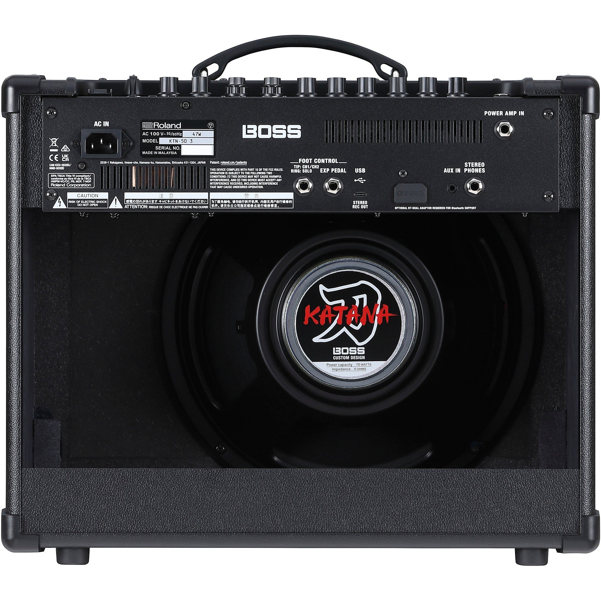 Boss Katana-50 Gen 3 50-Watt 1x12" Guitar Combo Amp - KTN-50-3
