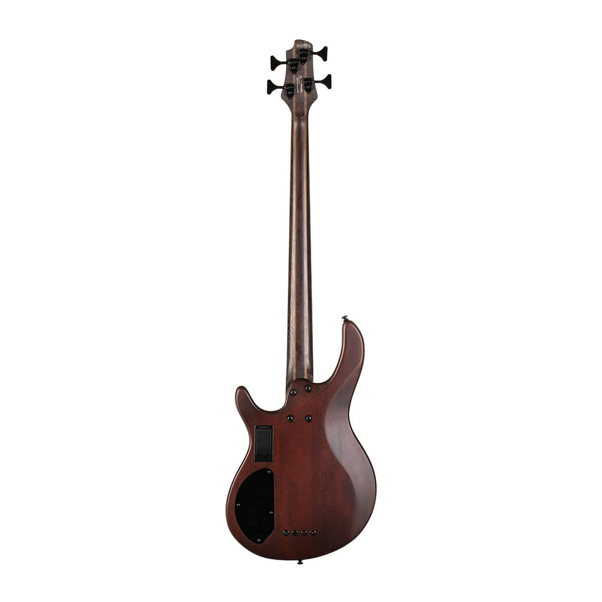 Cort B4 Element Fretless 4-String Bass Open Pore Transparent Black