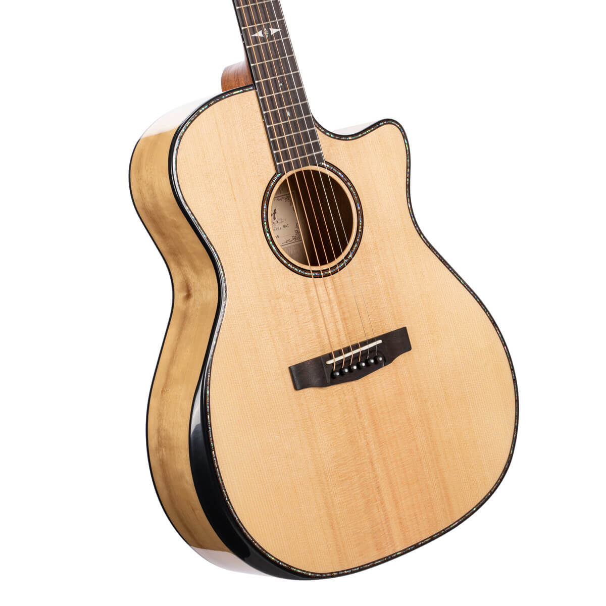 Cort GA-MY Bevel Grand Regal Acoustic Guitar Natural