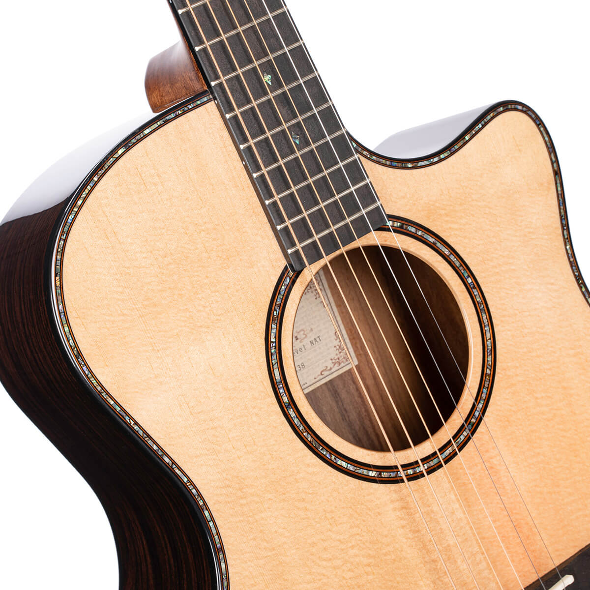Cort Bevel Grand Regal Acoustic Guitar